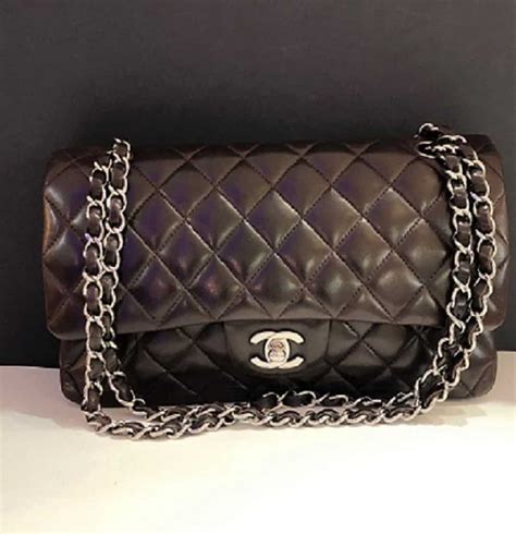 chanel brown lizard classic vintage timeless flap bag|special edition chanel flap.